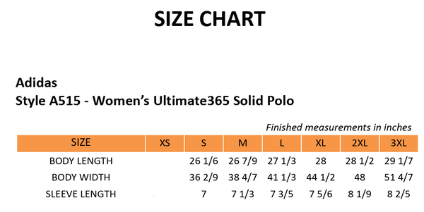 People Matters ADIDAS Ultimate 365 Polo, Ladies